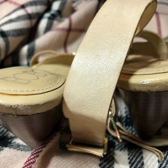 Bcbg Leather Strappy Sandals 8.5 great shape! - Picture 8 of 8